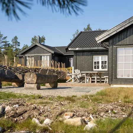 Budor: Jacuzzi Elbillader 4 Soverom Terrasse Skogsutsikt Semesterbostad