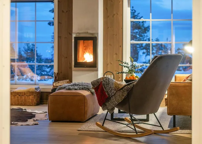 Budor - 60 Min Fra Osl - Jaccuzzi - 4 Soverom Ferienhaus Nordset