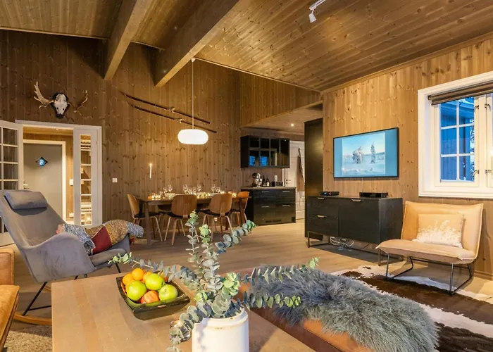 Budor - 60 Min Fra Osl - Jaccuzzi - 4 Soverom Ferienhaus *