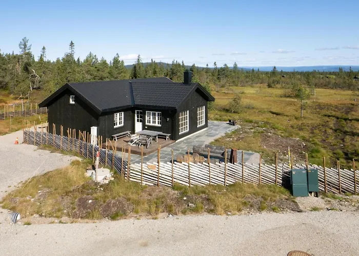 Budor - 60 Min Fra Osl - Jaccuzzi - 4 Soverom Ferienhaus Nordset