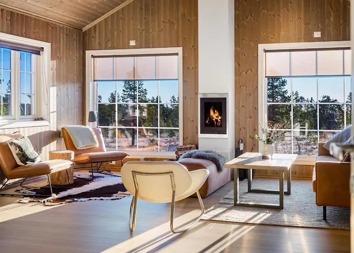 Budor - 60 Min Fra Osl - Jaccuzzi - 4 Soverom Ferienhaus Nordset